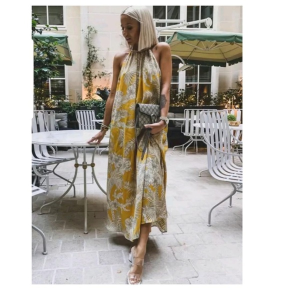 Zara Dresses Zara Flowy Print Dress 336 Poshmark